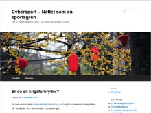 Cybersport/Kim Hjortflod Madsbjerg
